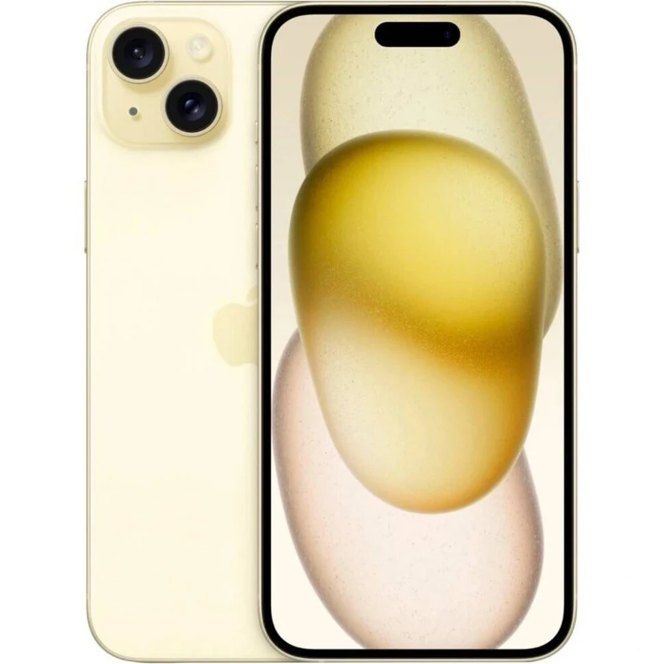 Смартфон Apple iPhone 15 Plus 256GB Желтый (Yellow) Sim+eSim