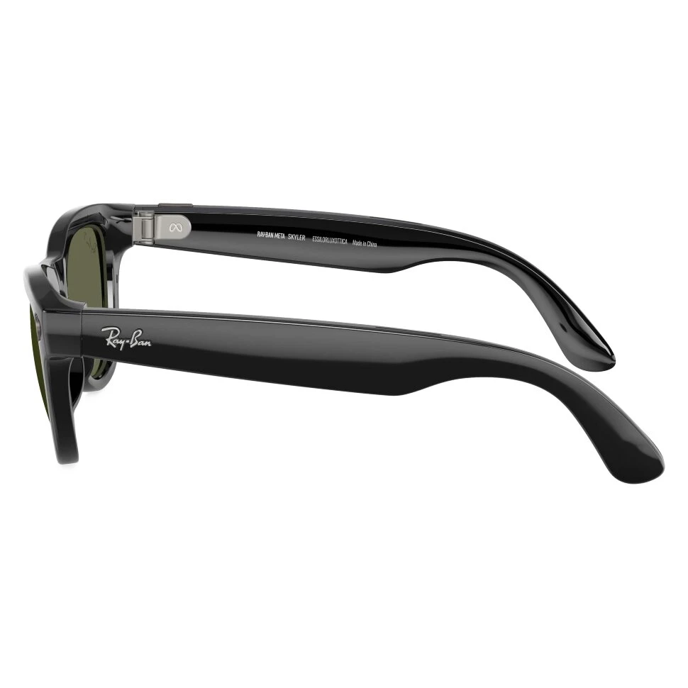 Умные очки Ray-Ban Skyler Black/G-15 Green Polarized (RW4010)