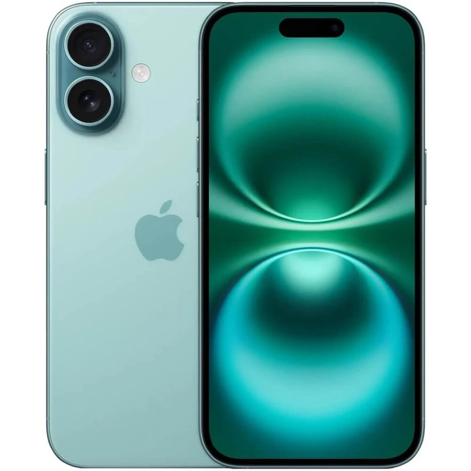 Смартфон Apple iPhone 16 512GB Бирюзовый (Teal) Sim+eSim