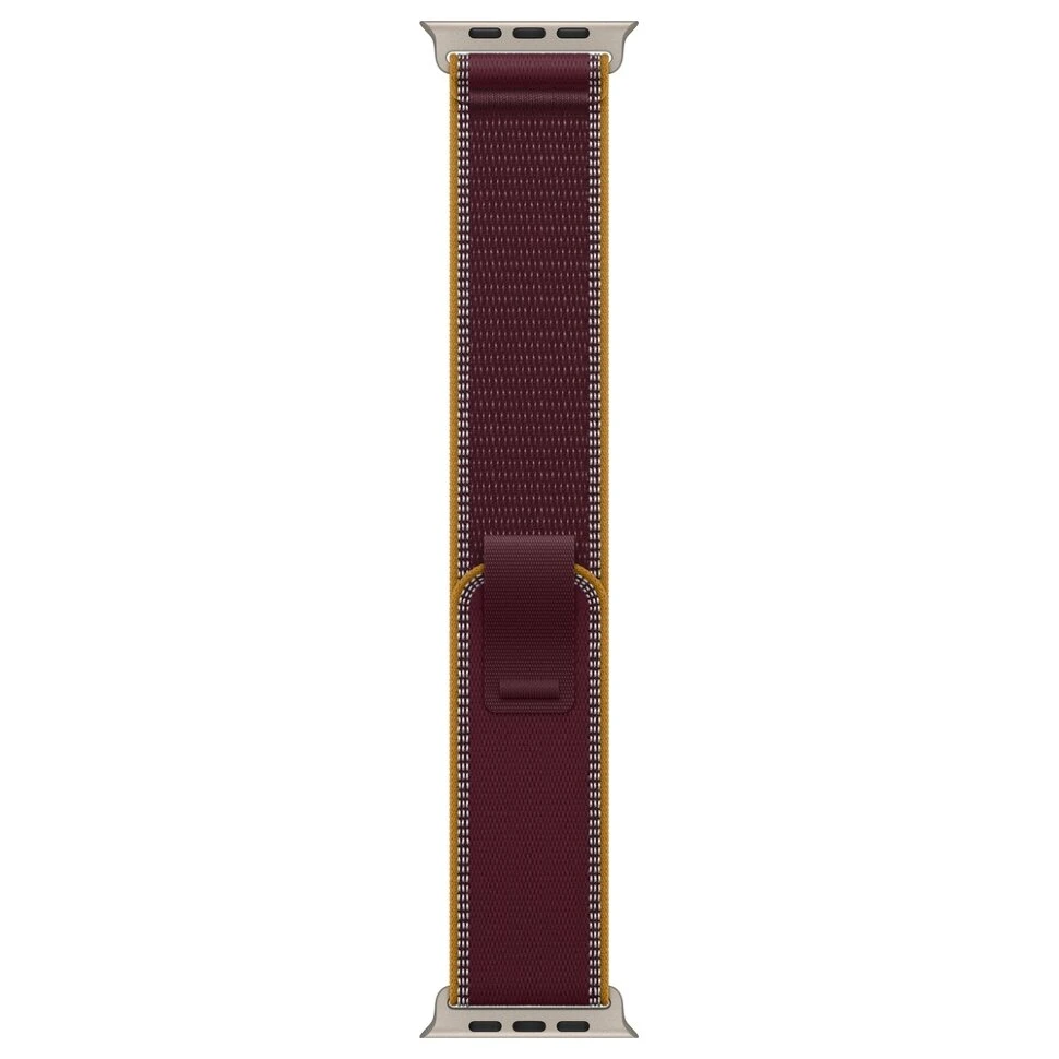 Умные часы Apple Watch Ultra 4 49mm Natural Titanium Case with Burgundy Trail Loop (S/M)
