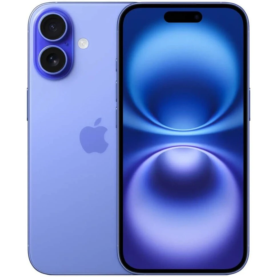 Смартфон Apple iPhone 16 512GB Ультрамарин (Ultramarine) Sim+eSim