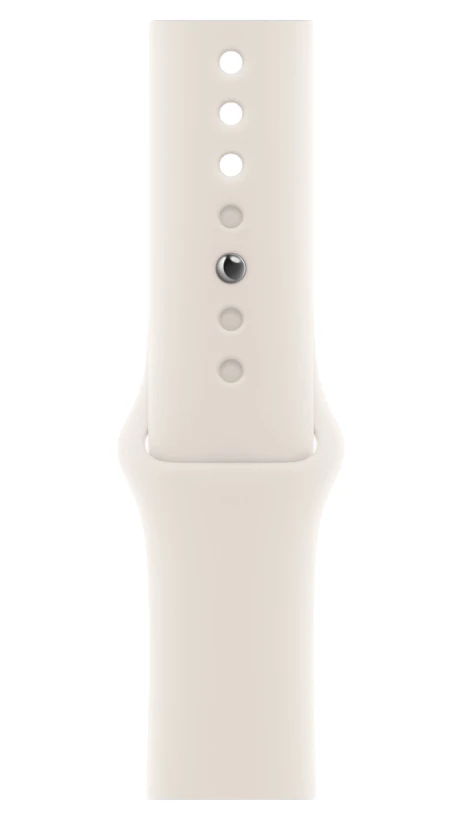 Умные часы Apple Watch SE 2024 40mm Starlight Aluminum Case with Starlight Sport Band (M/L)