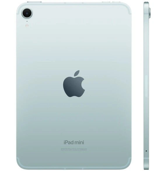 Планшет Apple iPad mini (2024) 128GB Wi-Fi + Cellular Голубой