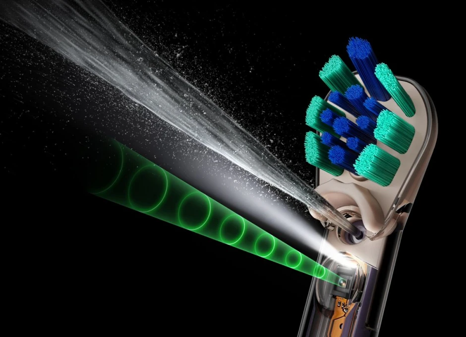Зубная щетка Dyson CameraJet Синий (Ceramic Ultra Blue)