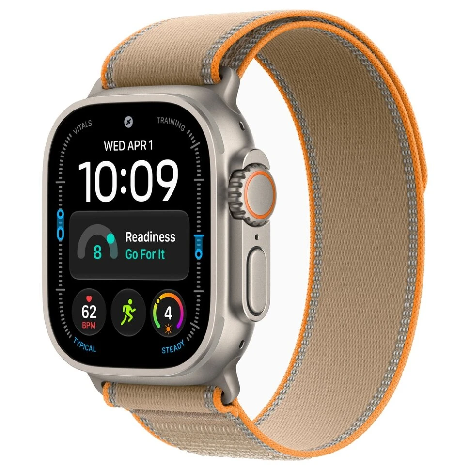 Умные часы Apple Watch Ultra 4 49mm Natural Titanium Case with Sand Trail Loop (S/M)