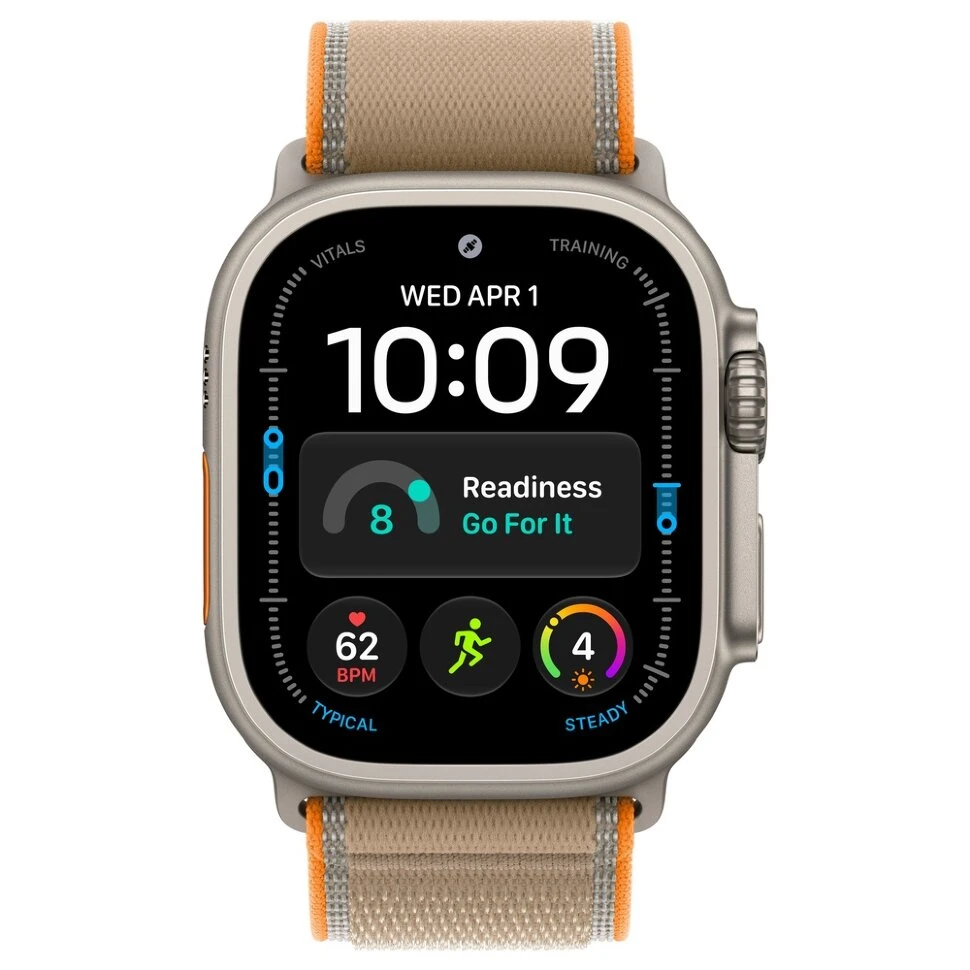 Умные часы Apple Watch Ultra 4 49mm Natural Titanium Case with Sand Trail Loop (S/M)